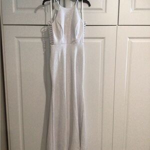 Jump White Glitter Dress